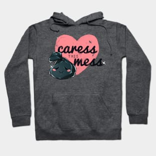 caress this mess Hoodie